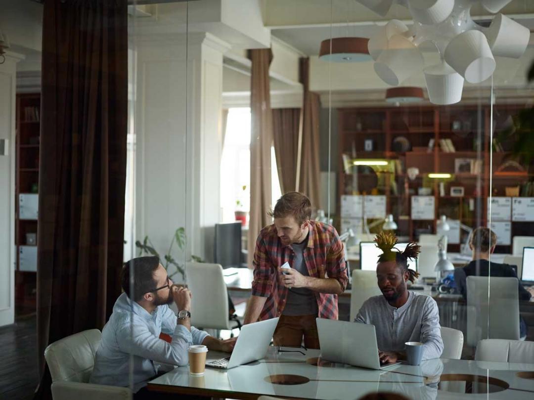 Náš tým při práci na business procesech